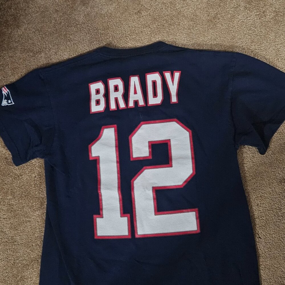 Patriots Tom Brady 12 womens Jersey Size M
